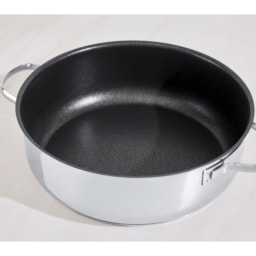 SILVERCREST® - Cacerola de acero inoxidable, 28 cm