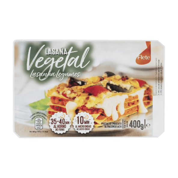FLETE® - Lasaña de verduras
