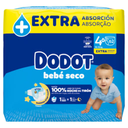DODOT® - Pañales bebé seco talla 4