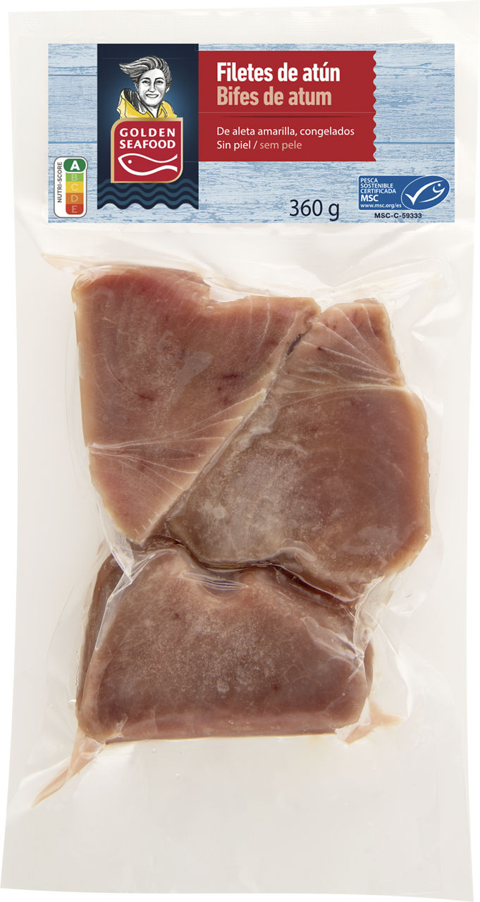 GOLDEN SEAFOOD® - Filetes de atún