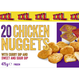 Culinea® Nuggets de pollo con salsa curry agridulce XXL