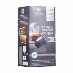 Cápsulas café Ristretto espresso