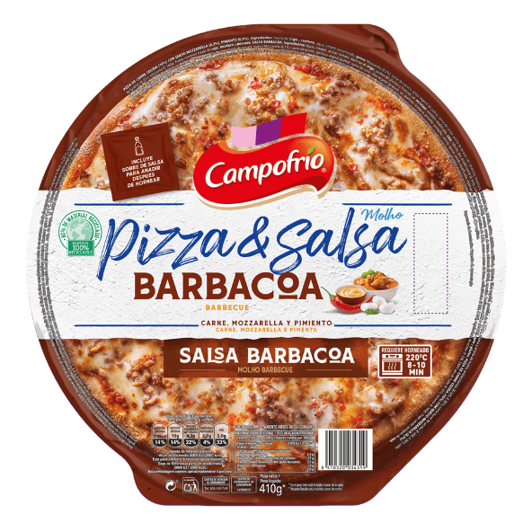 CAMPOFRÍO® - Pizza barbacoa