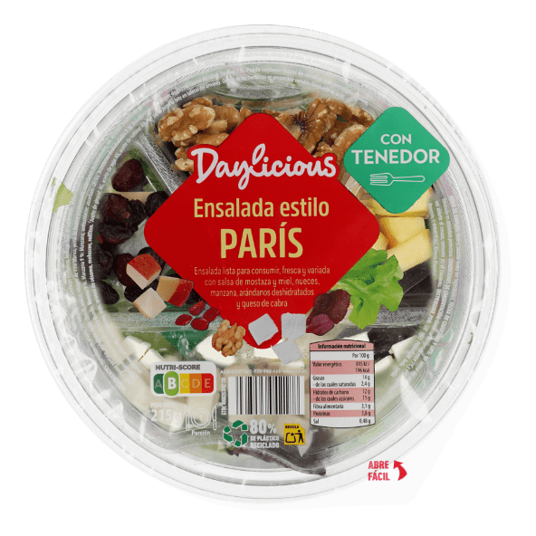 DAYLICIOUS® - Ensalada al estilo París