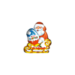 Figura de Papá Noel de chocolate