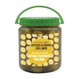 EL CULTIVADOR® Aceitunas verdes enteras aliñadas con limón