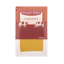 Valley Spire® Cheddar curado en lonchas