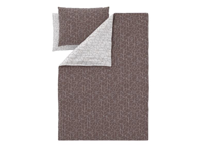 Ropa de cama reversible de satén 240 x 220 cm