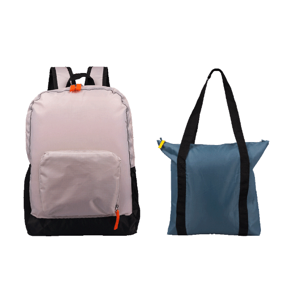 LIVE IN STYLE® - Bolsa / mochila plegable
