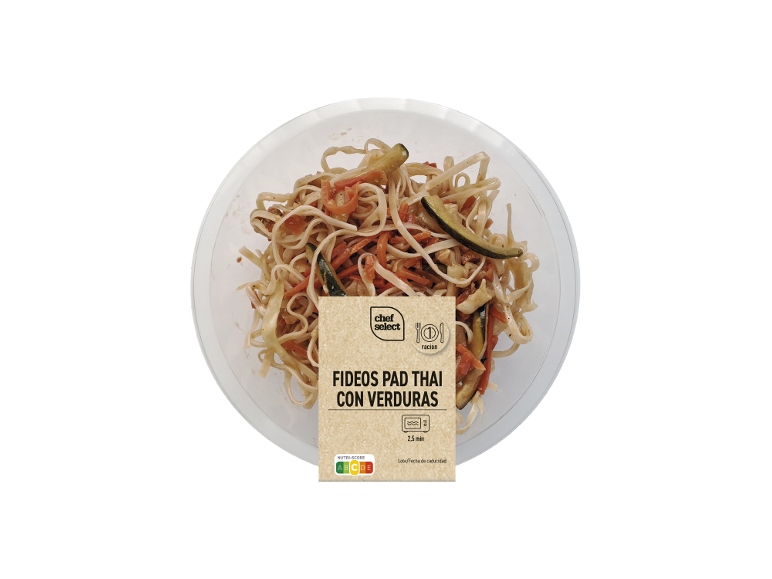 Pad Thai con verduras