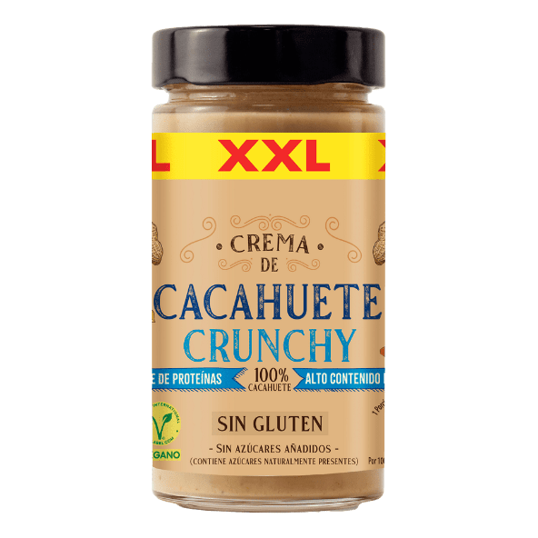 Crema de cacahuete crujiente XXL