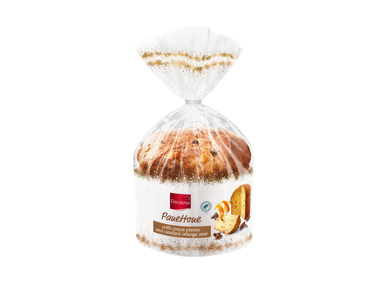 Panettone de chocolate y naranja