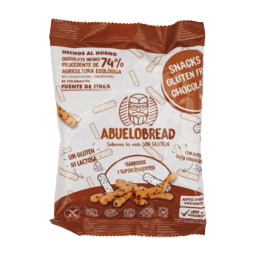 ABUELO BREAD® Snacks de chocolate negro sin gluten