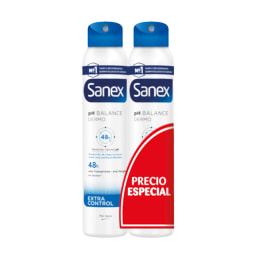SANEX® - Desodorante  en espray Extra Control