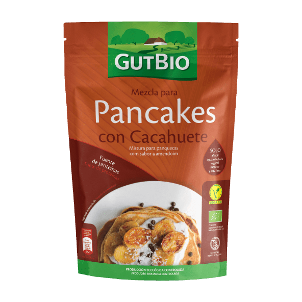GUTBIO® - Mezcla para pancakes con cacahuete