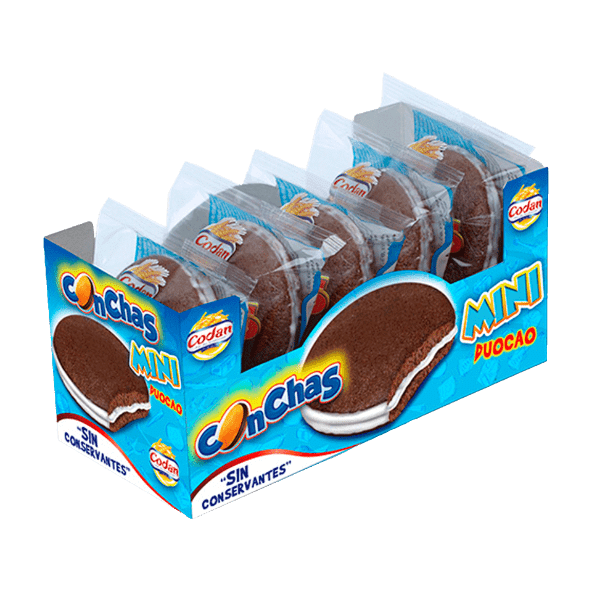 CODAN® Mini conchas de chocolate