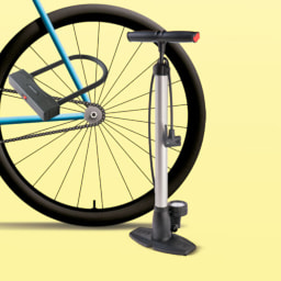 CYCLEMASTER® Inflador de pie para bicicleta