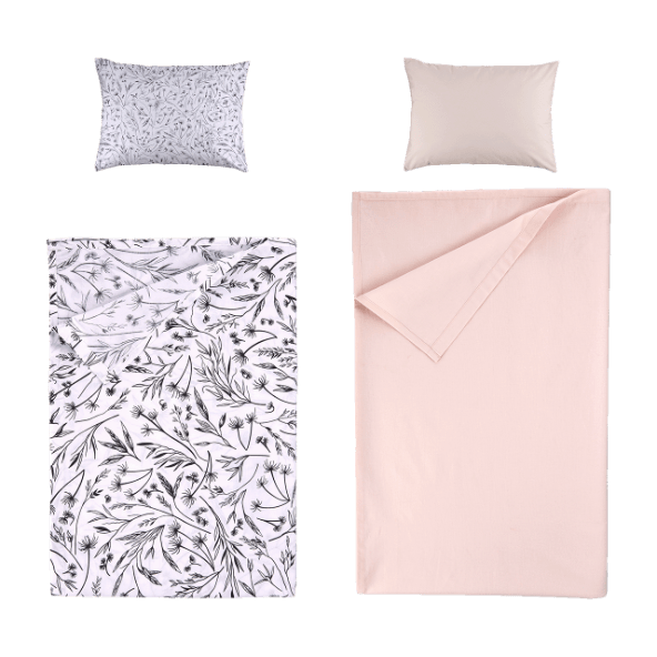 NOVITESSE® - Sábana encimera y fundas de almohada