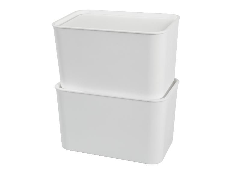 W5 - Cajas prémium con tapa, 26x17,5x15 cm / aprox. 5 L.