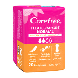 CAREFREE® Protegeslips 'FlexiComfort' normal