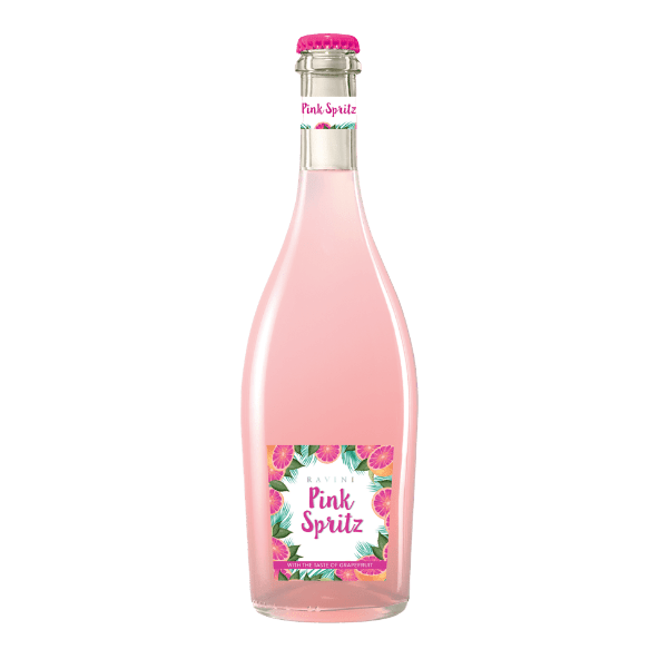 Cóctel aromatizado Spritz rosado