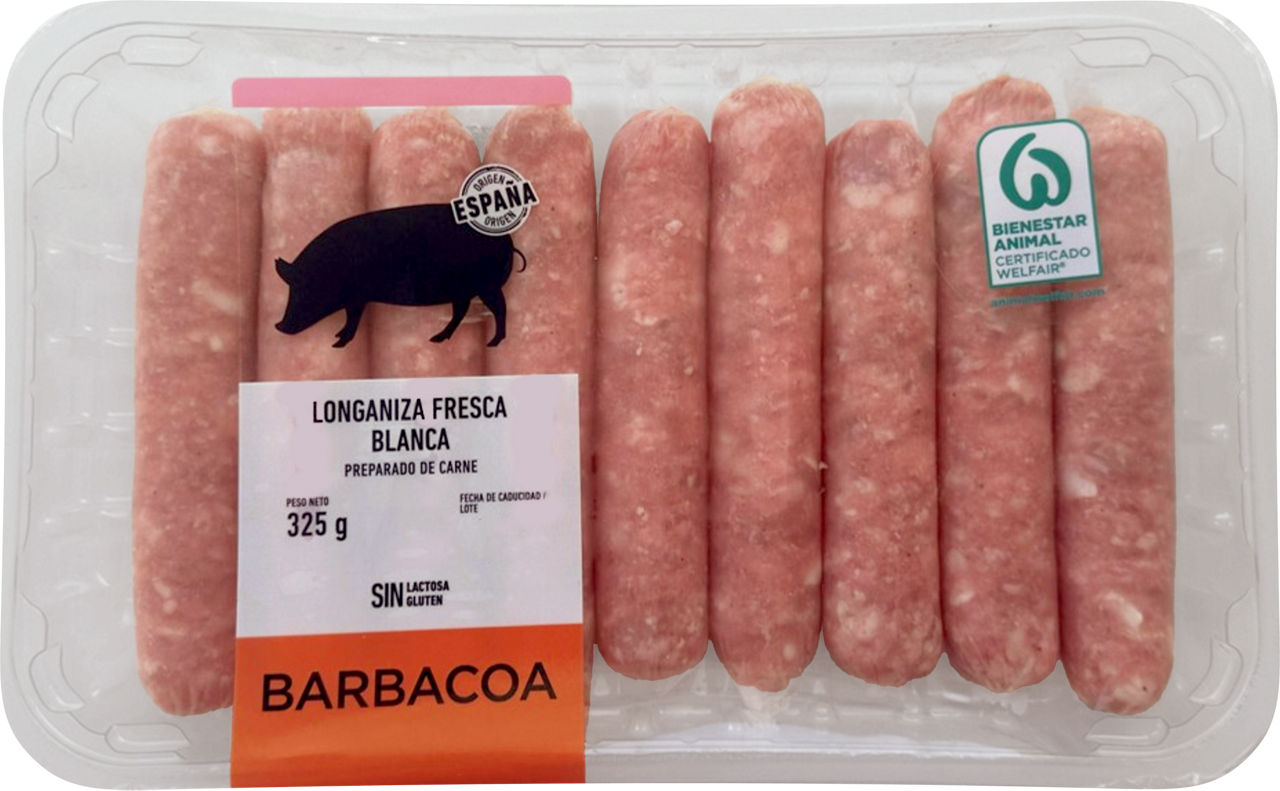 Longaniza blanca de cerdo