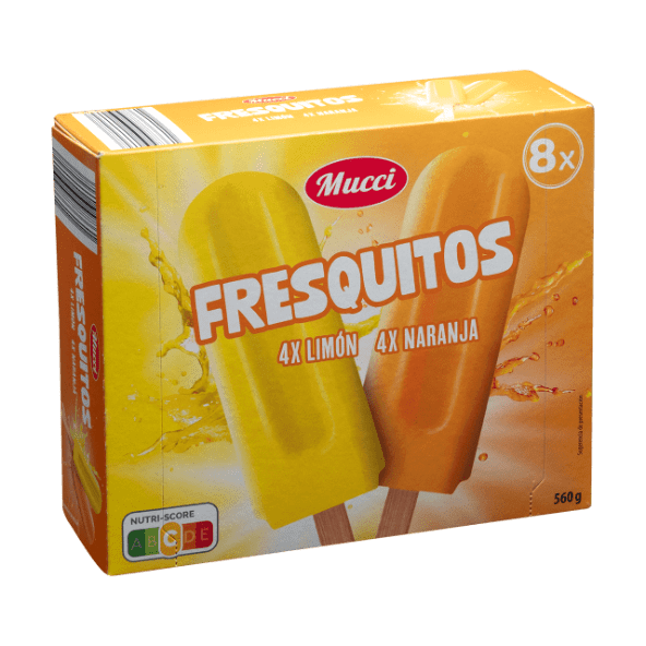 MUCCI® - Fresquitos naranja y limón