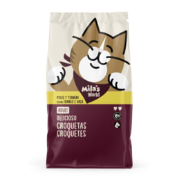 Croquetas para gato de pollo y ternera