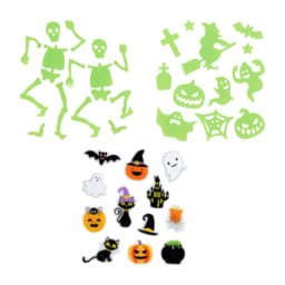 CASALUX® - Pegatinas de gel LED de Halloween