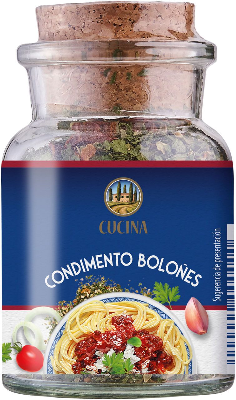 CUCINA® - Sazonador sabor spaghetti a la boloñesa