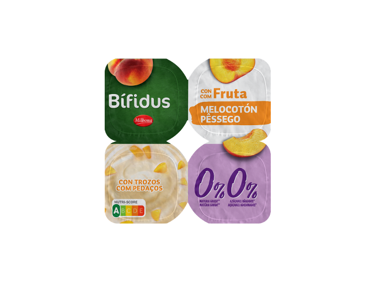 Bífidus 0% con trozos de fruta