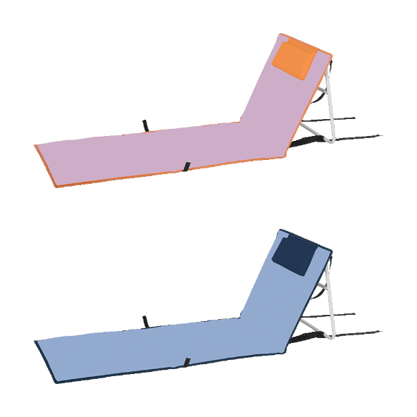 ADVENTURIDGE® - Tumbona plegable con respaldo ajustable