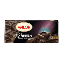 VALOR® Tableta de chocolate negro 82%