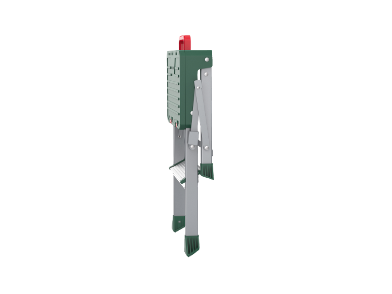PARKSIDE® - Taburete de taller con almacenamiento de herramientas, de 2 niveles.