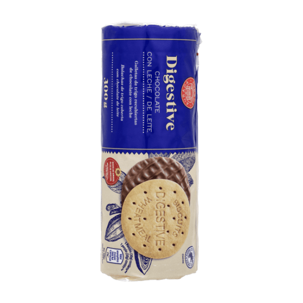 AURADA® - Galletas digestive con chocolate con leche