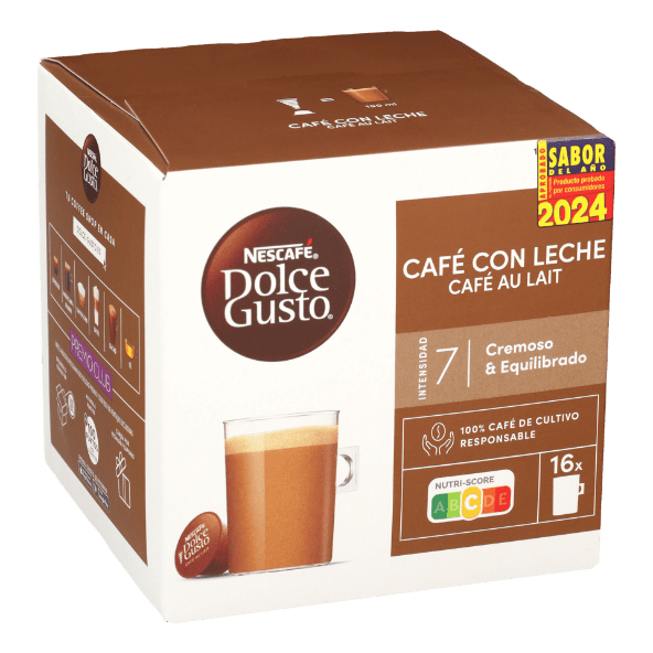DOLCE GUSTO® - Cápsulas de café con leche