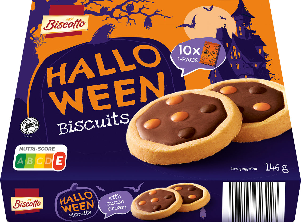 BISCOTTO® - Galletas Halloween sabor cacao