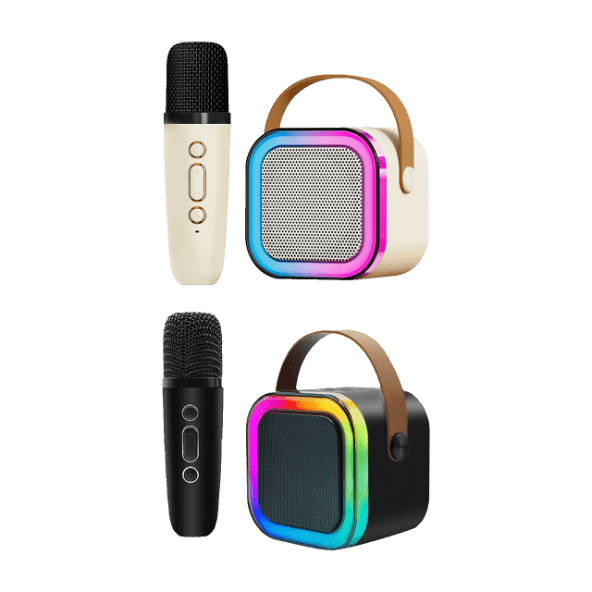 AMBIANO® - Altavoz karaoke mini con Bluetooth