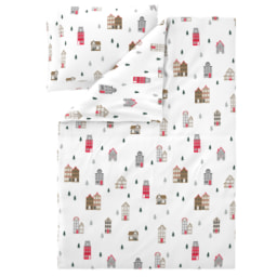 LIVARNO® - Ropa de cama de franela reversible, 240 x 220 cm