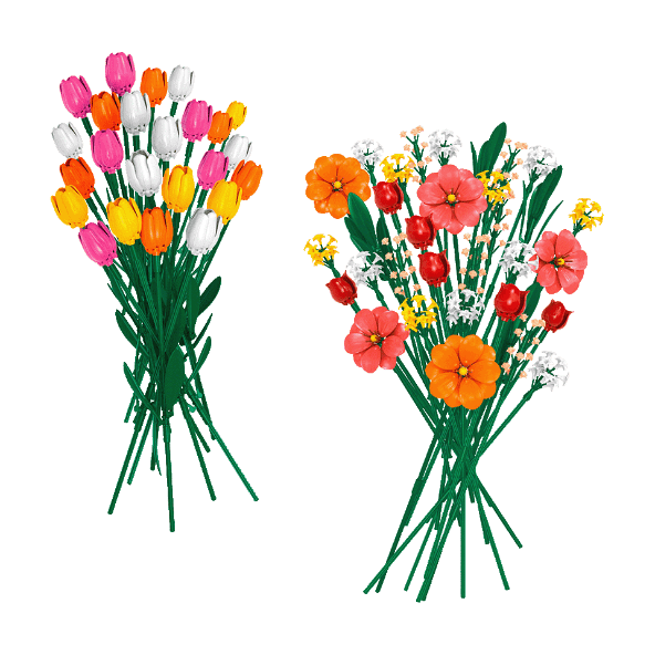 TOYLINO® - Kit de construcción de flores