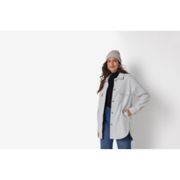 ESMARA® - Sobrecamisa de felpa para mujer
