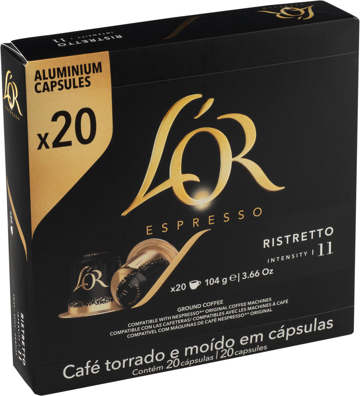 L'OR® - Cápsulas de café ristretto