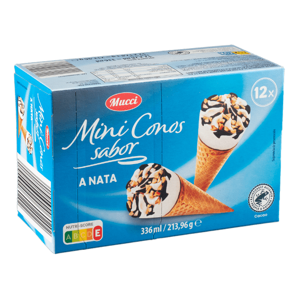 MUCCI® - Miniconos nata