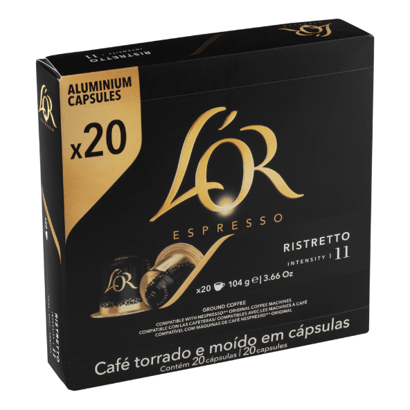 L'OR® - Cápsulas de café ristretto