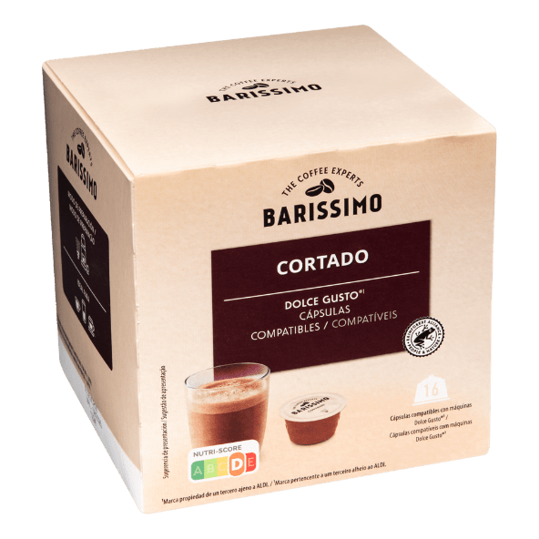 BARISSIMO® - Cápsulas de café cortado