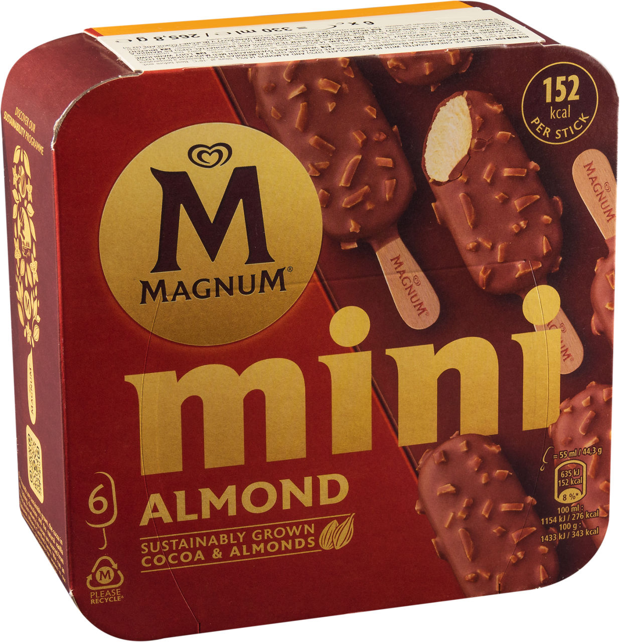 MAGNUM® - Bombón mini almendrado