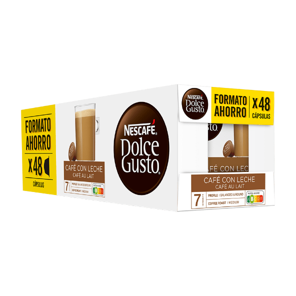 DOLCE GUSTO® - Cápsulas de café con leche