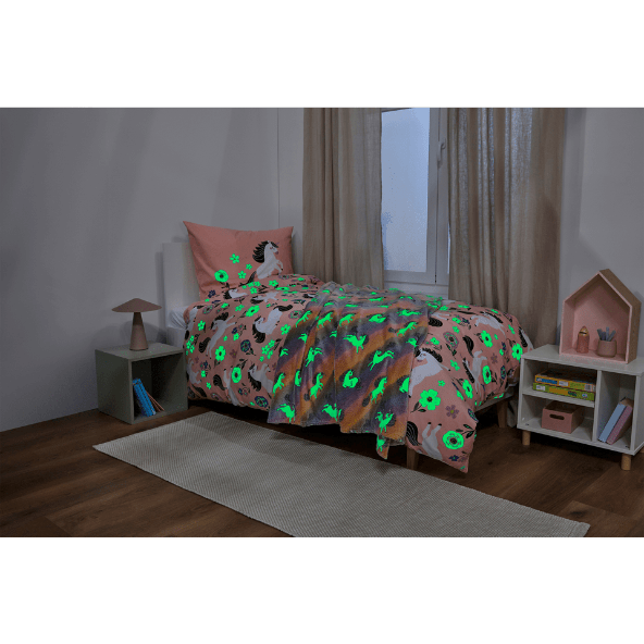 HOME CREATION® - Manta / Cojín que brilla en la oscuridad