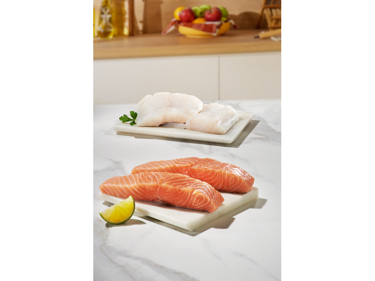 2 lomos de salmón