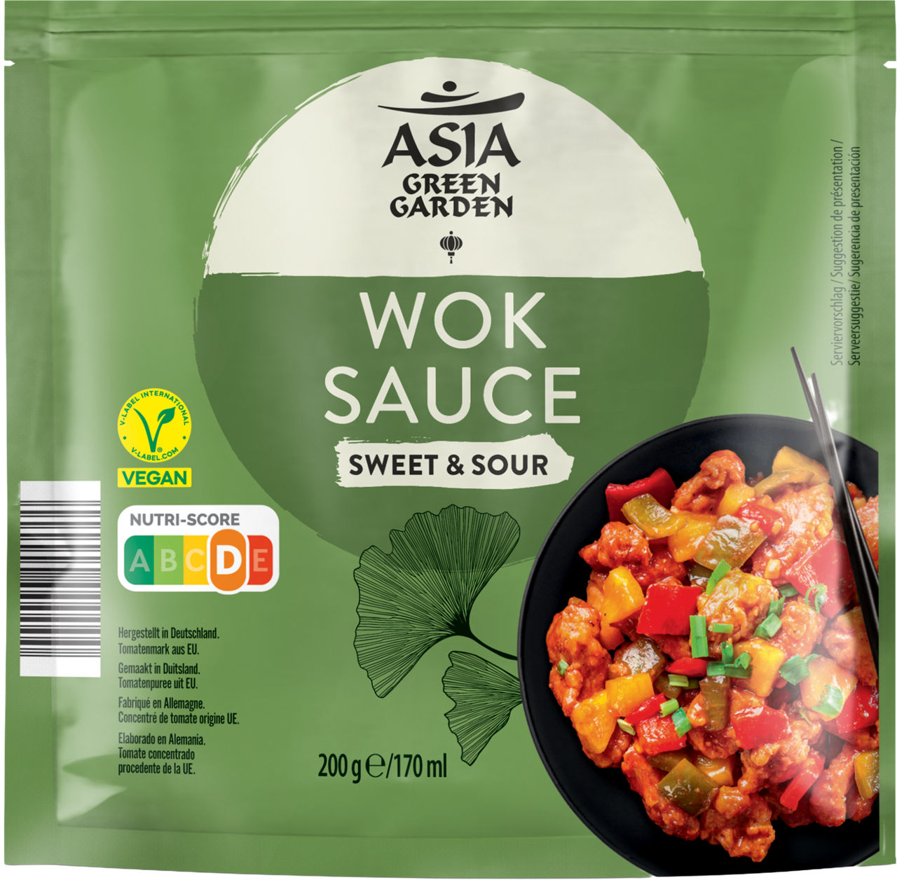 ASIA GREEN GARDEN® - Salsa agridulce para wok